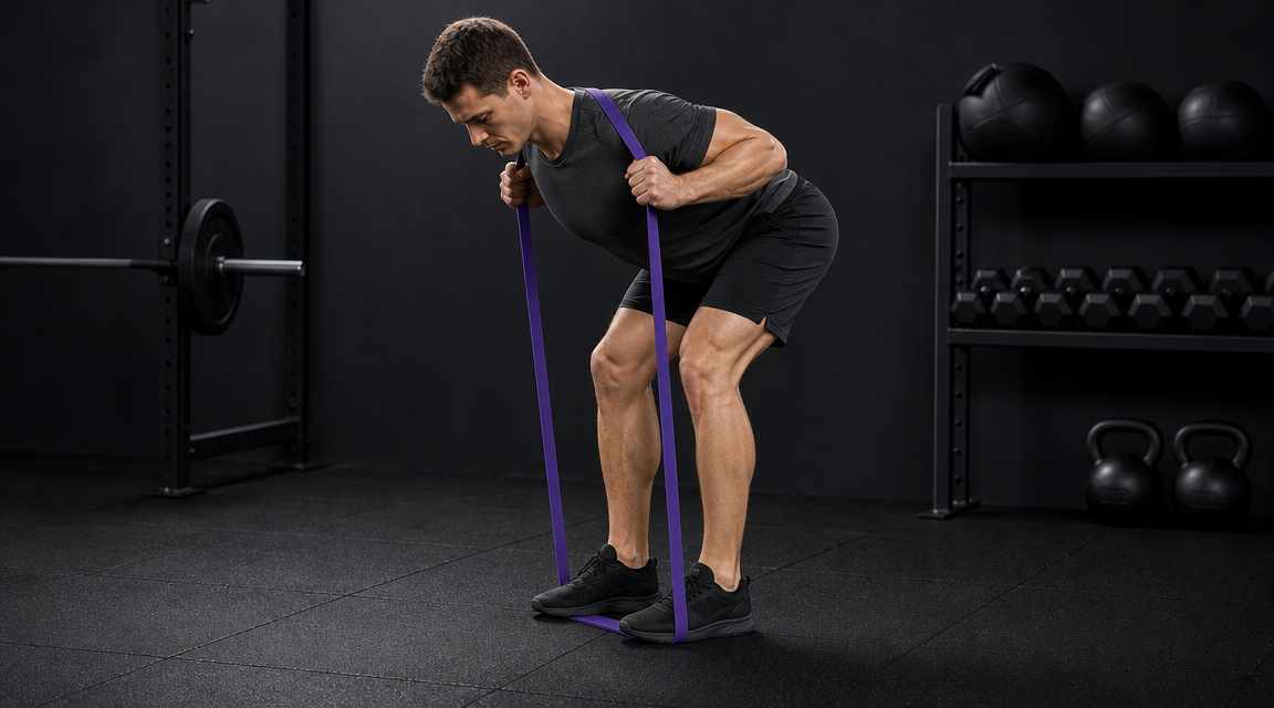 GODBOD long goodmorning resistance band exercise example